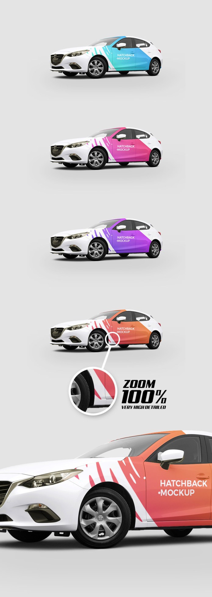 Download Free Hatchback Car Mockup Psd Free Psd Templates PSD Mockup Templates