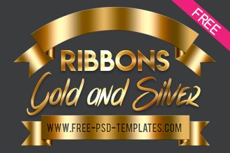 FREE Gold and Silver Ribbons FREE Gold and Silver Ribbons