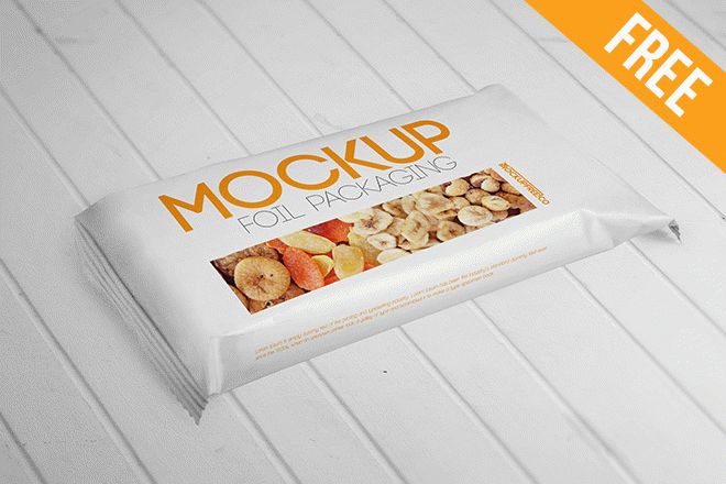 Download Foil Packaging Free Psd Mockup Free Psd Templates