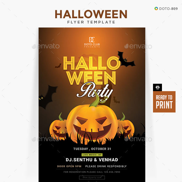 60 Premium Free Psd Halloween Flyer Templates Free Psd Templates