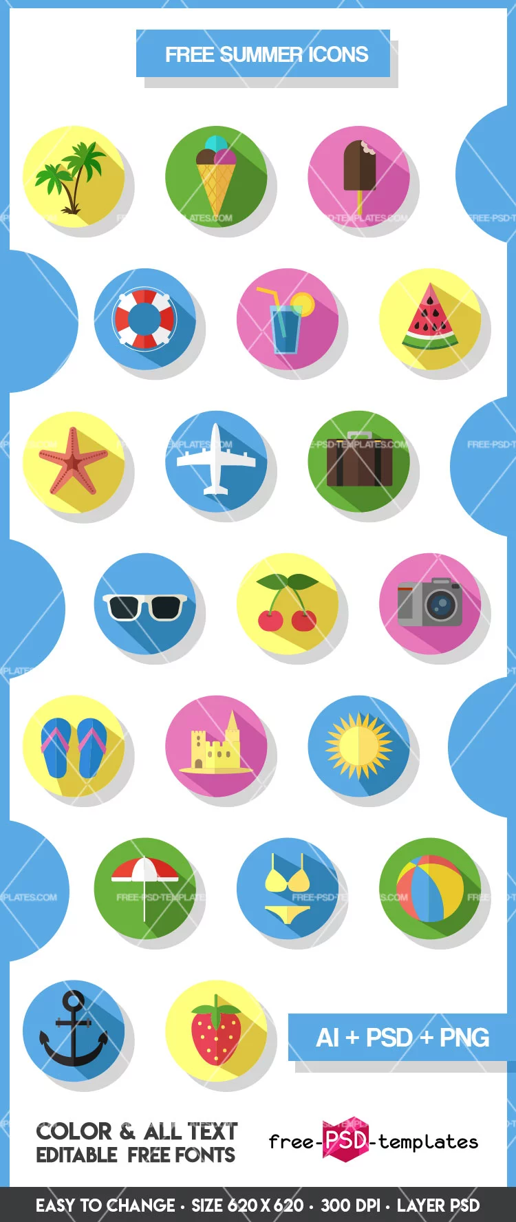 FREE Summer Icons