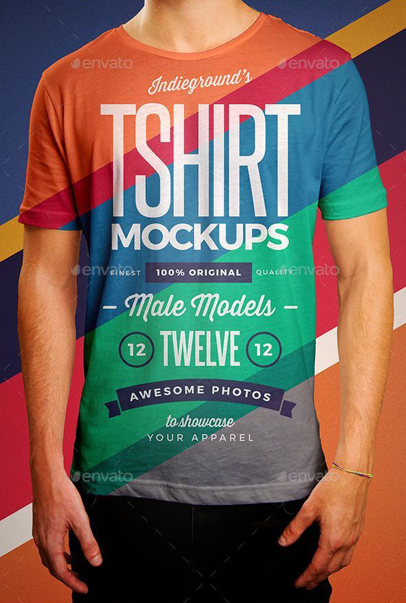 55+ Free & Premium PSD T-Shirt Mockups to showcase your Design and ...