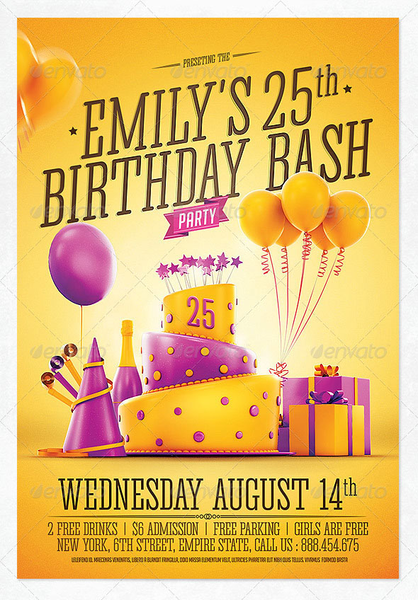 80 Free Birthday Invite Templates In Psd Premium Invites Free Psd Templates