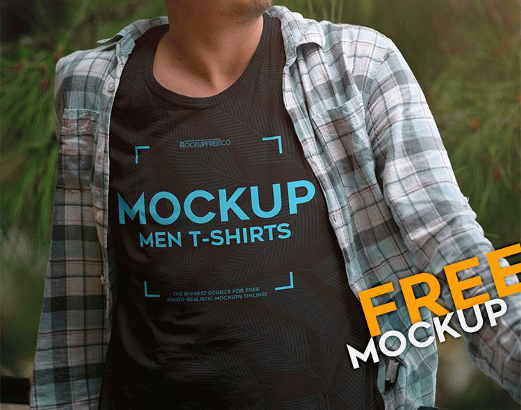 Download 55 Free Premium Psd T Shirt Mockups To Showcase Your Design And Presentations Free Psd Templates