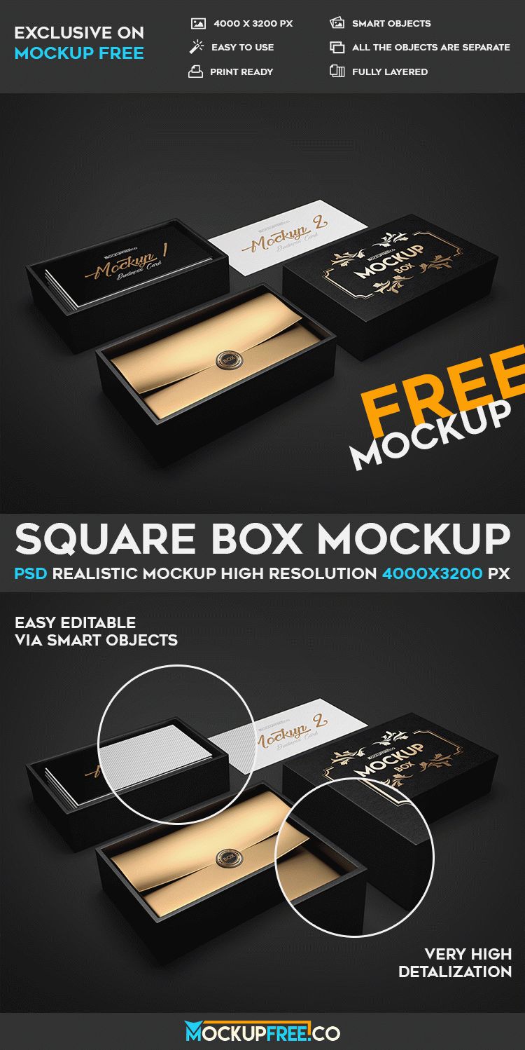 Download Square Box – Free PSD Mockup | Free PSD Templates PSD Mockup Templates