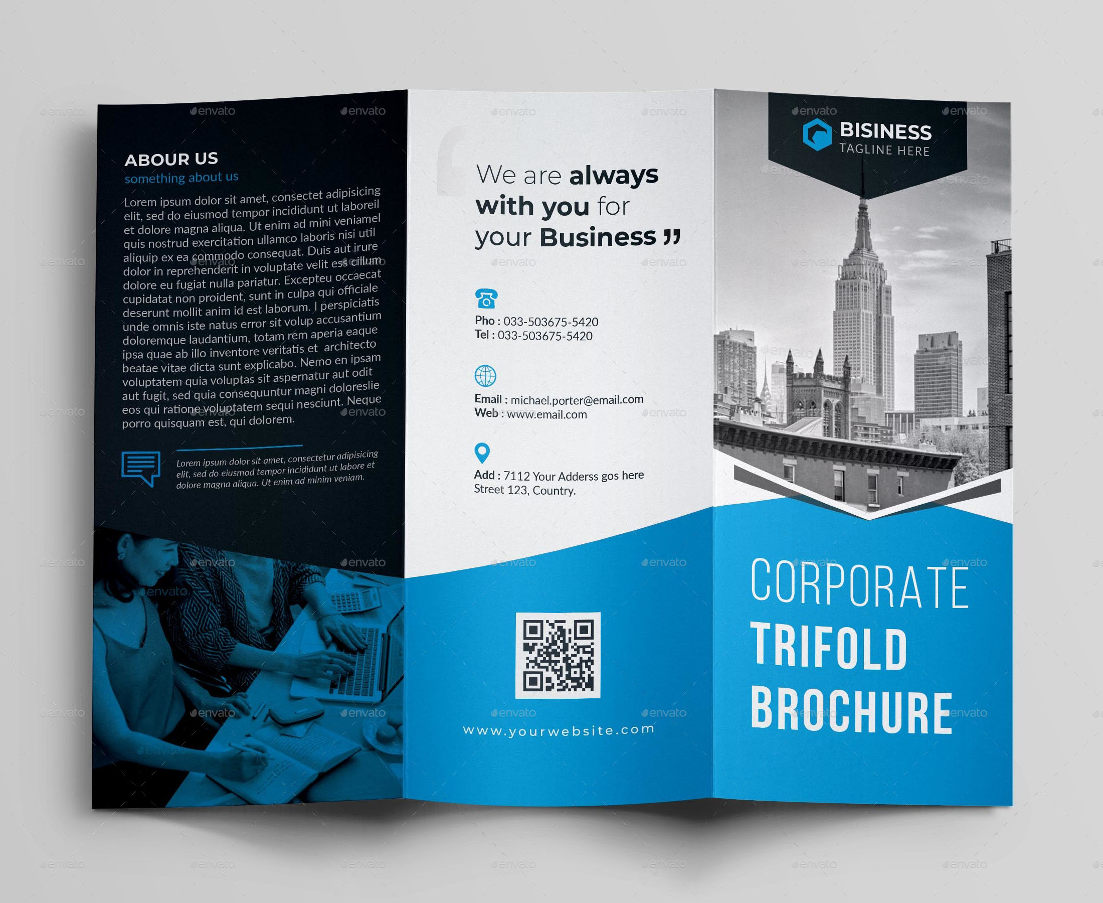 76 PREMIUM FREE BUSINESS BROCHURE TEMPLATES PSD TO DOWNLOAD Free 