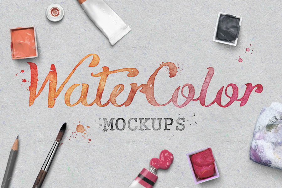 40+ Free Watercolor Elements and Tools for Artistic Design! | Free PSD Templates