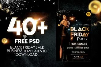 40+PREMIUM & FREE PSD BLACK FRIDAY SALES BUSINESS TEMPLATES TO DOWNLOAD!