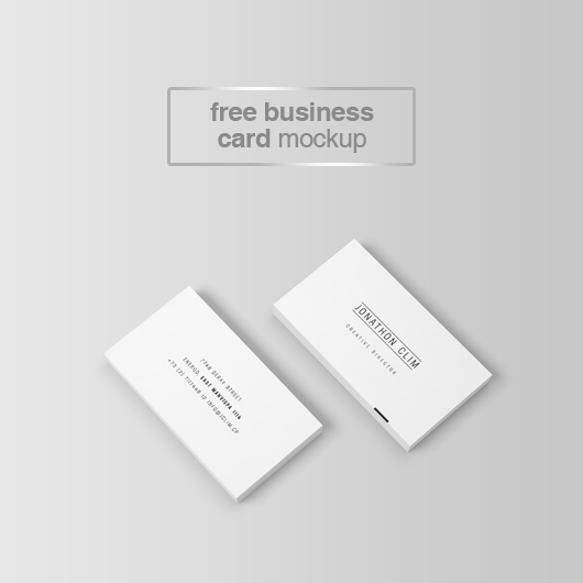 Download 30 Free Psd Business Cards Mockups For Businessmen And Companies Free Psd Templates