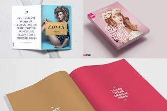 30 Free PSD Magazine/ Catalog Mockups for business and advertisement companies!