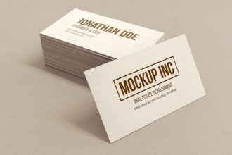 30+ Free PSD Business Cards Mockups for businessmen and companies!