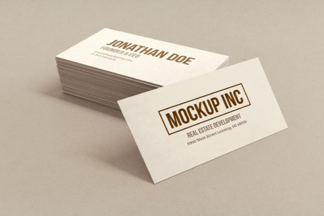 Download 30 Free Psd Business Cards Mockups For Businessmen And Companies Free Psd Templates