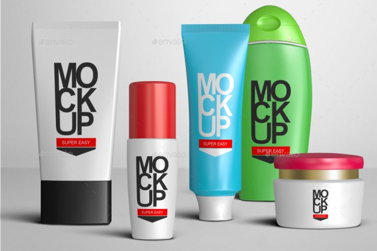 20 Cosmetic Packaging Mockups