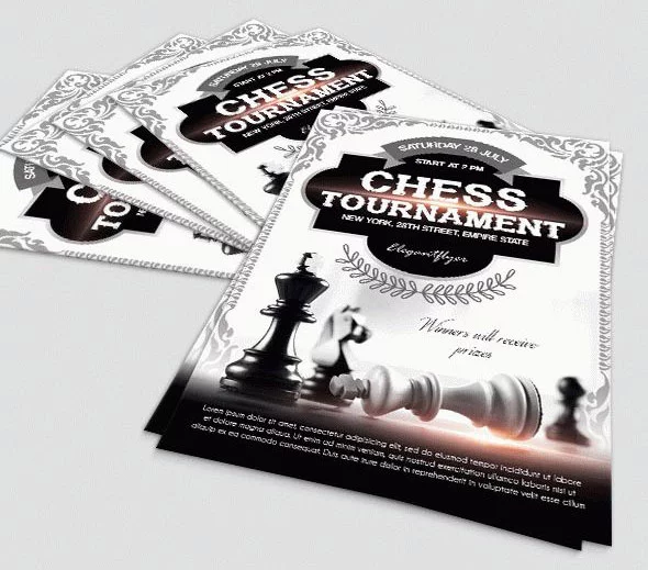 Download Chess Template Flyer PSD