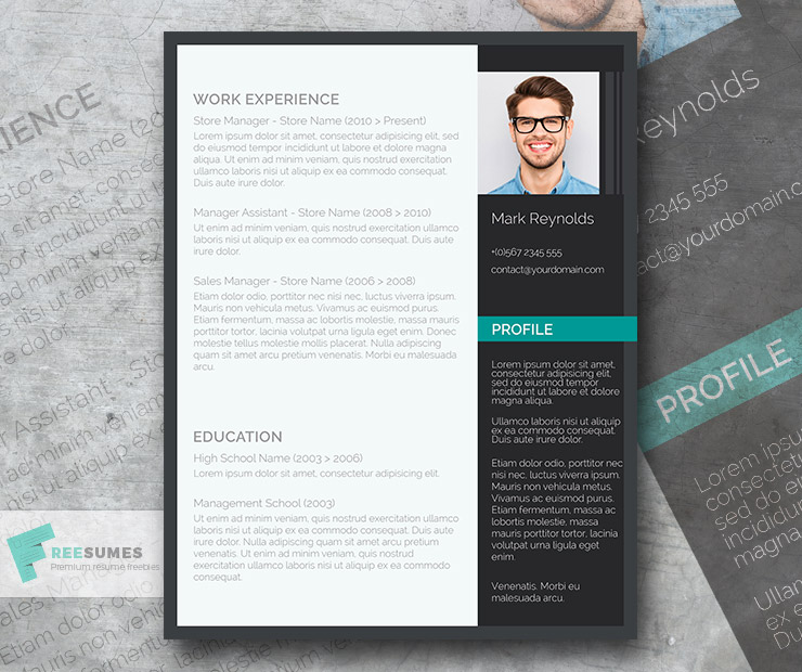 60+PREMIUM & FREE PSD CV/ RESUME TEMPLATES + COVER LETTERS 