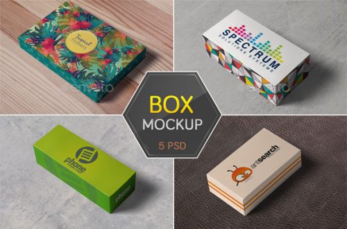 Box/ Packaging Mockups