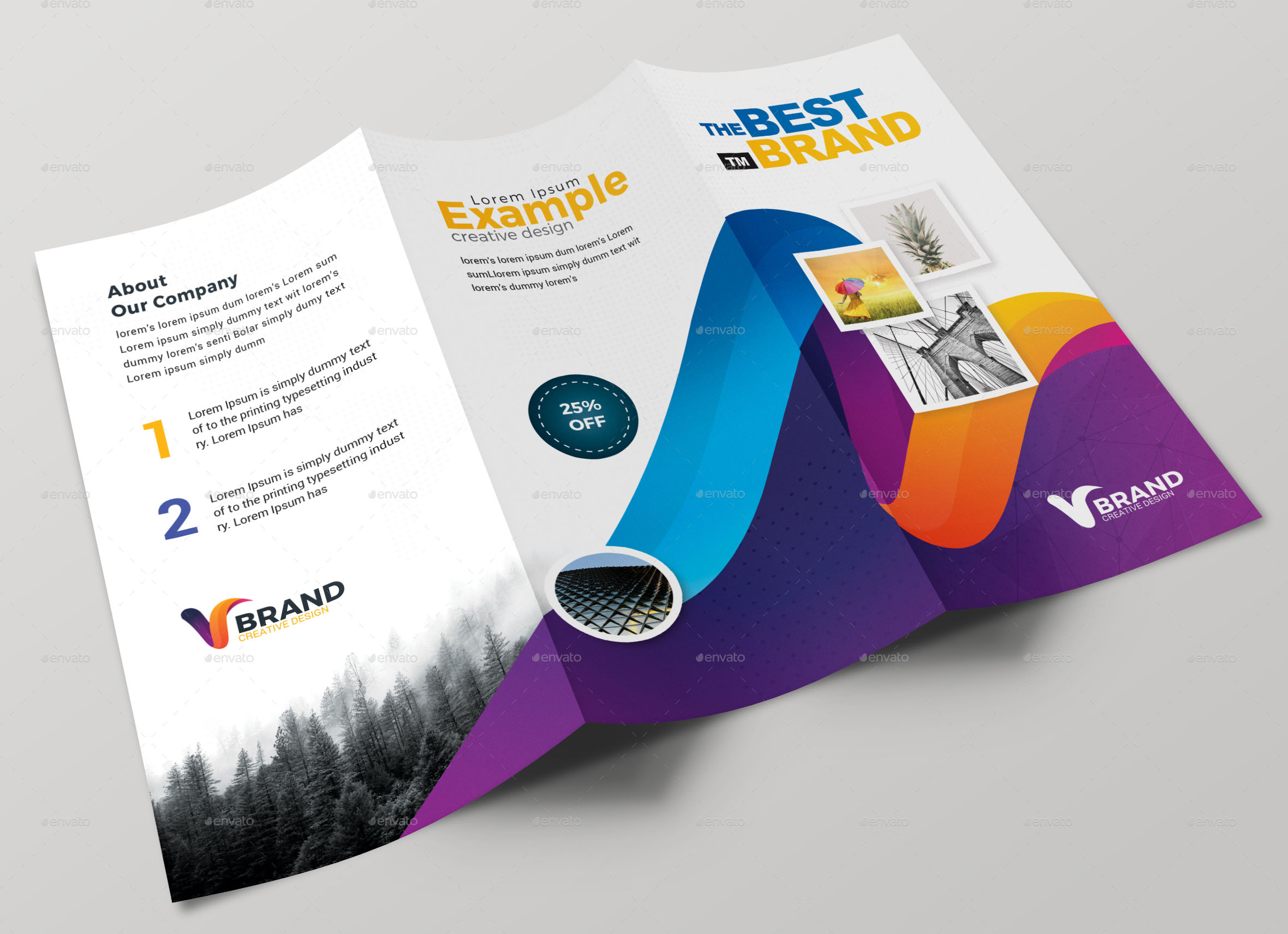 3 Fold Brochure Template Psd Free Download