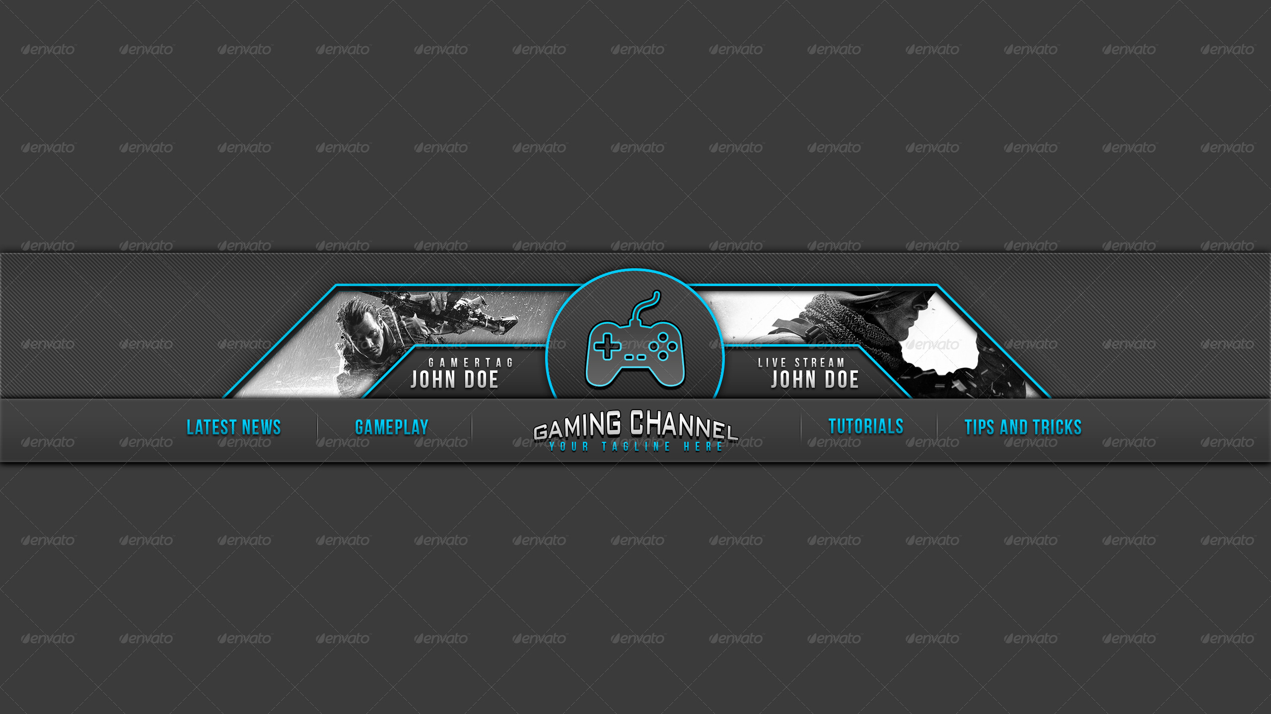 [Download 25+] Download Gaming Youtube Banner Template No Text