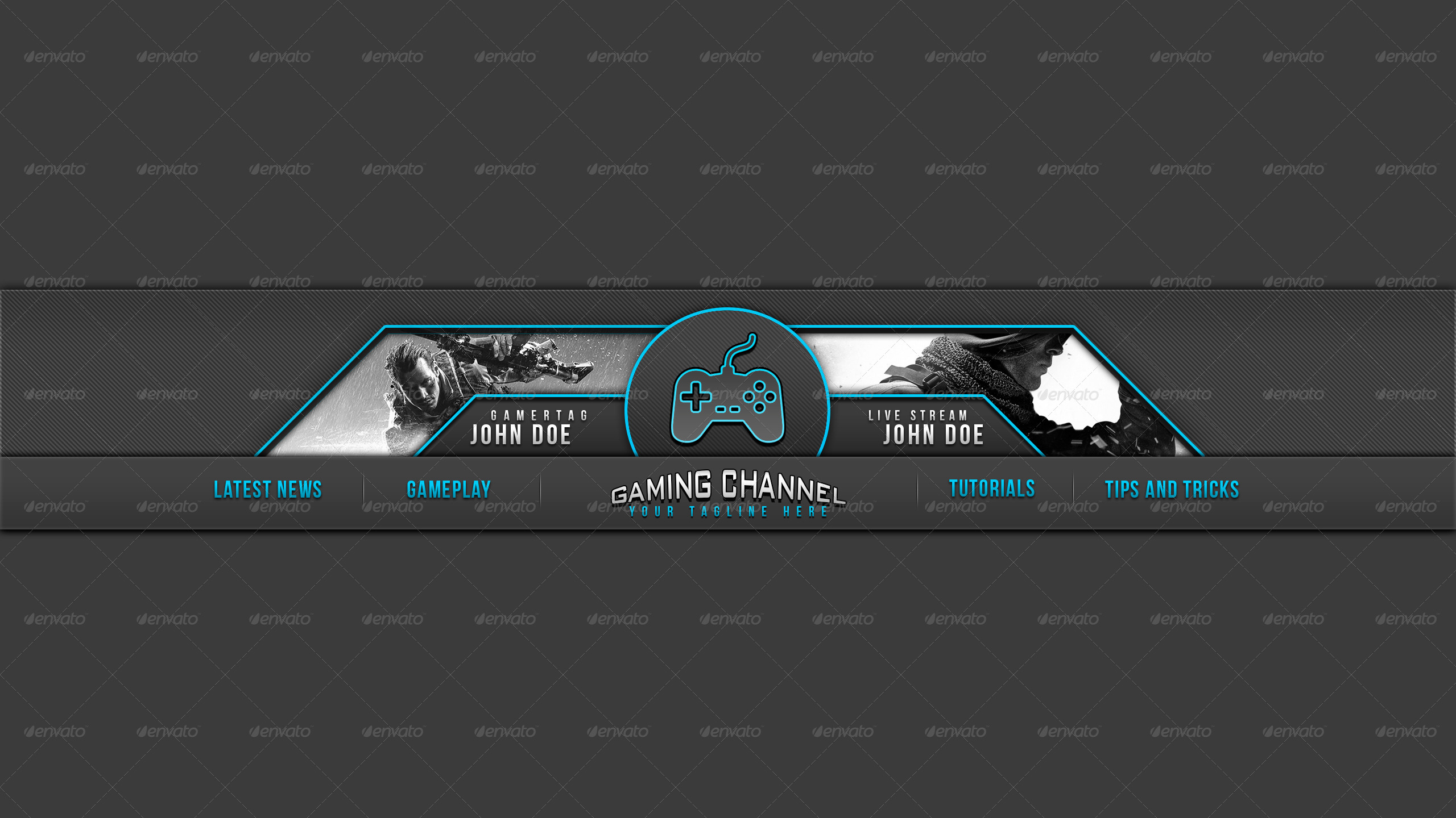 gaming youtube banner