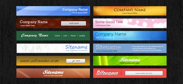 Free Website Banner Templates Download