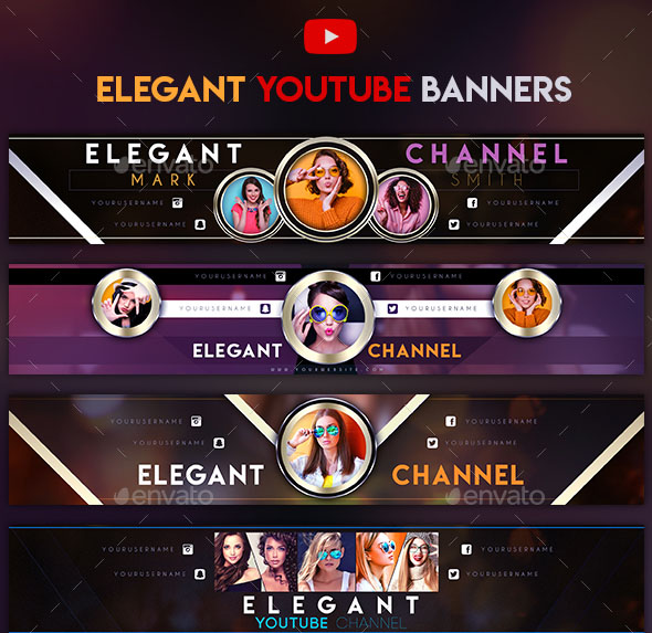 Download 48+ FREE & PREMIUM PSD YOUTUBE CHANNEL BANNERS FOR THE ...