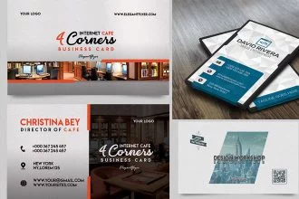 30 FREE PSD Business Cards Templates for powerful business!
