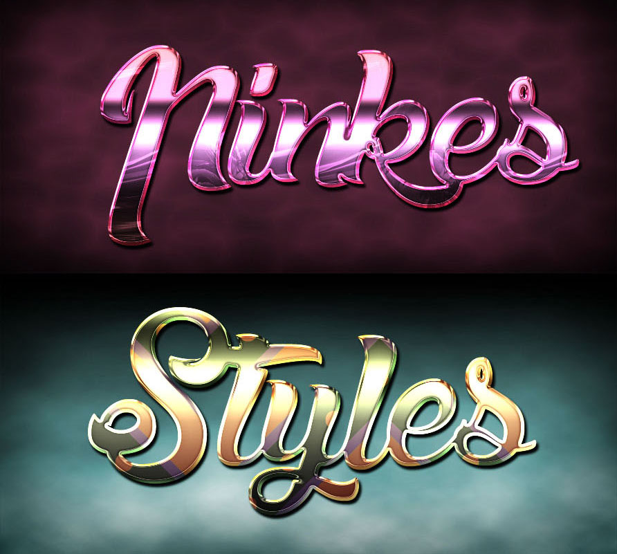 photoshop 3d text styles free download