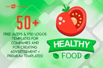 50+FREE AI/EPS & PSD LOGOS TEMPLATES FOR COMPANIES AND FOR CREATING ADVERTISEMENT + PREMIUM TEMPLATES!