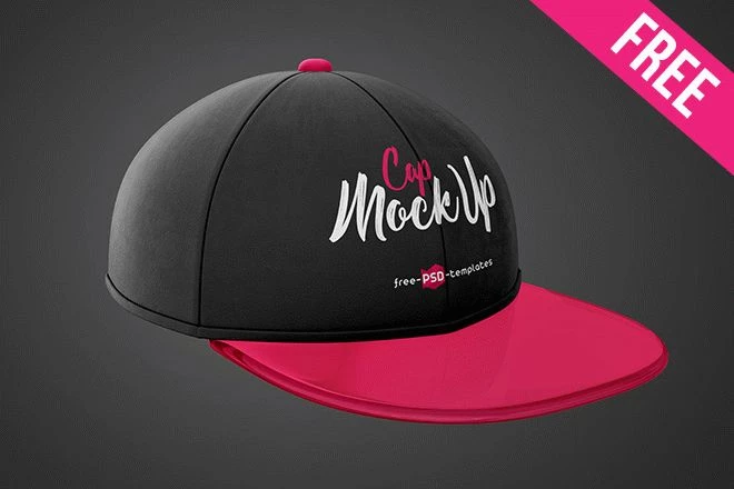 Free Cap Mock-up in PSD