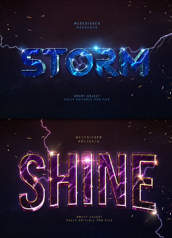Download 40+Premium & Free PSD 3D Amazing Text Style Effects 2018 ...