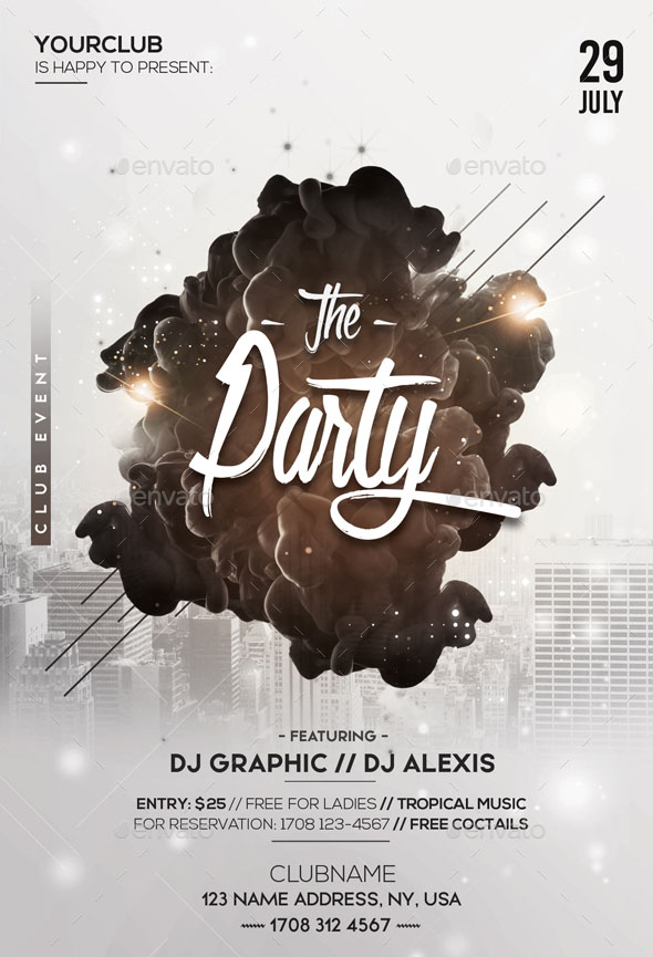 63 Premium Free Psd Party Night Club Flyer Templates For Inviting Guests Free Psd Templates
