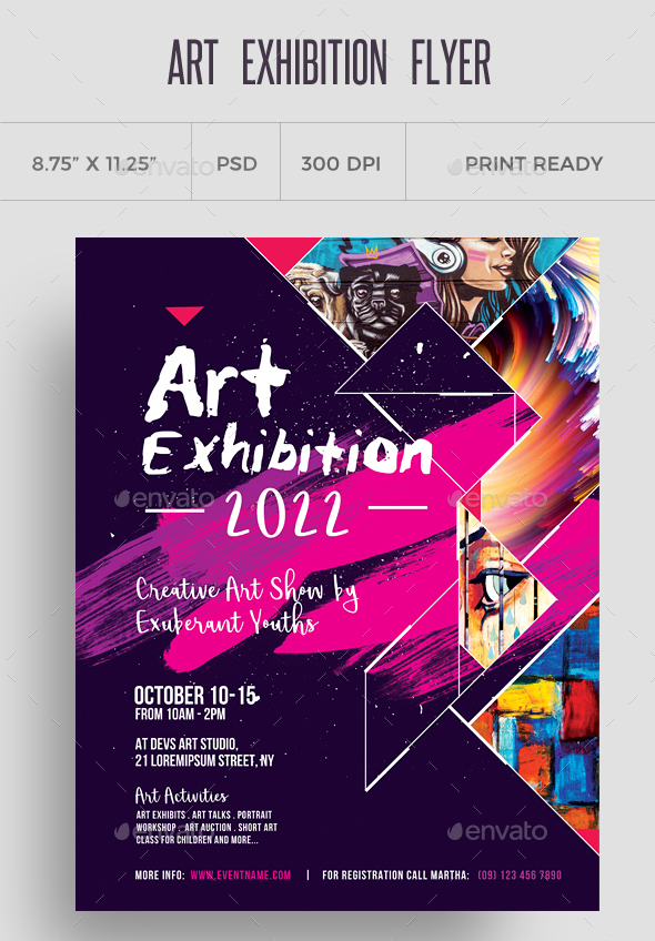 Template For Event Flyer from free-psd-templates.com