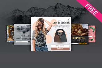 Free Email Pop-Up IN PSD Free Email Pop-Up IN PSD