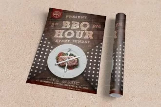 20 Free PSD Barbeque Flyer Templates for the Best Events!