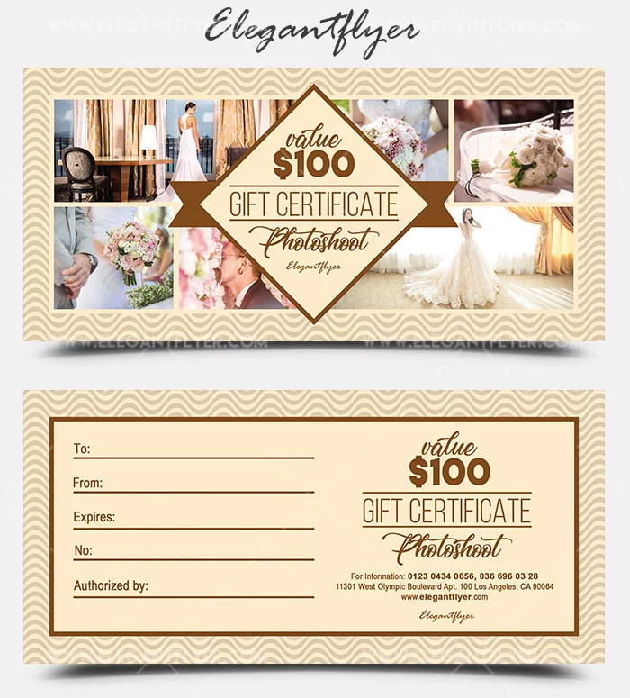 free downloadable gift certificate templates