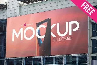 2 Free Billboard Mock-ups in PSD