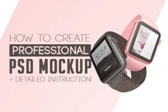 How to create Professional PSD Mockup + Detailed Instruction!