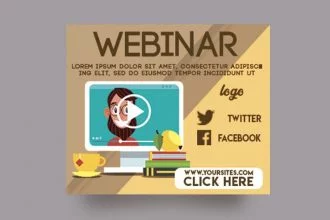 15 FREE Webinar Banner IN PSD