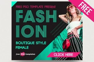 15 Free Fashion Banners Collection in PSD