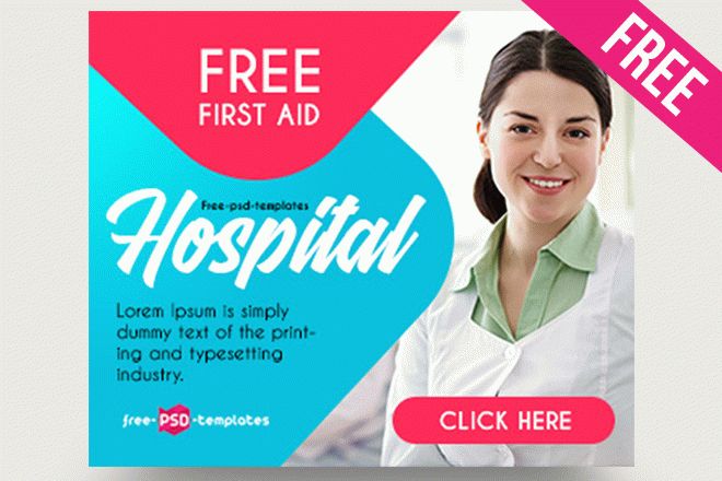 Download 15 Free Hospital Banners Collection In Psd Free Psd Templates