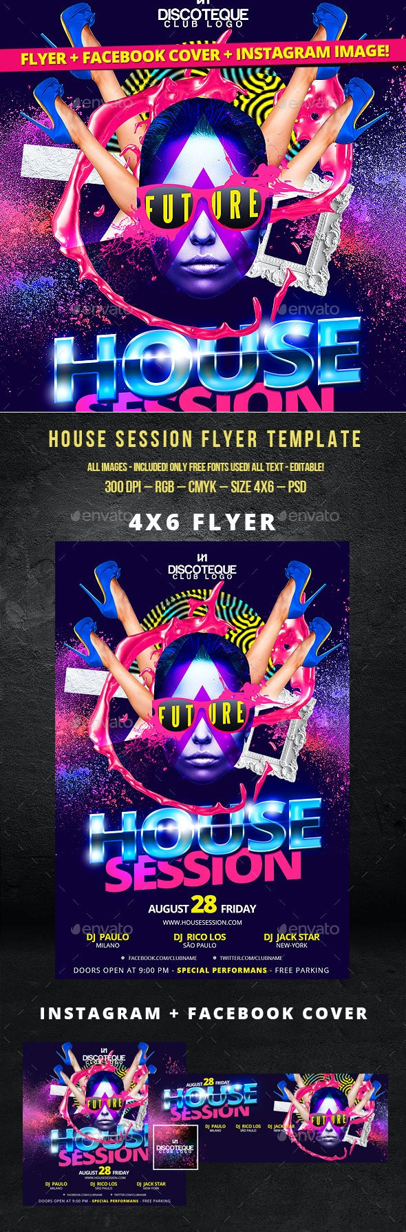 Party Flyer Templates Free