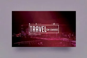 Free Travel YouTube Channel Banner