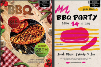 20 Professional Premium & Free Flyer Templates in PSD for BBQ Lovers! 20 Professional Premium & Free Flyer Templates in PSD for BBQ Lovers!