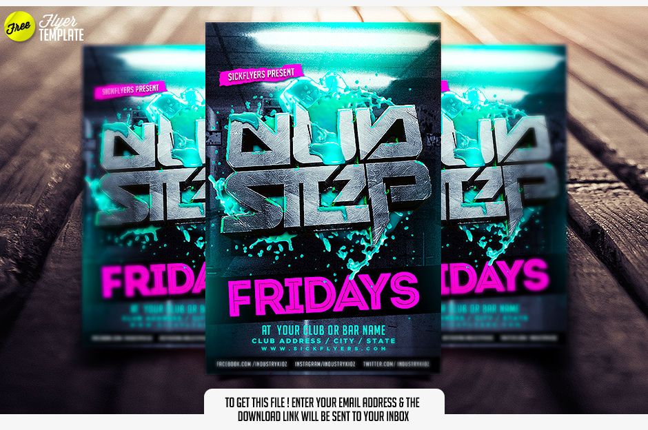 Anime Party PSD Flyer Template Free Download #6359 | Psd flyer templates,  Flyer template, Flyer