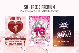 50+ Free Party Flyer Templates PSD