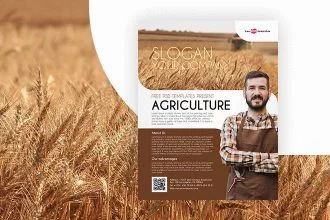 Free Agriculture Flyer in PSD