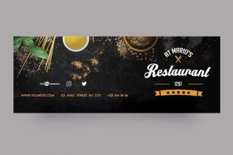 Free Restaurant Facebook Cover