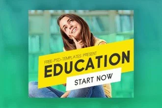 15 Free Education Banners Collection in PSD