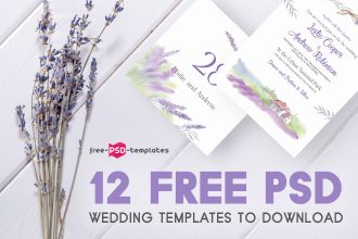 12 Free PSD Wedding Templates to Download 12 Free PSD Wedding Templates to Download