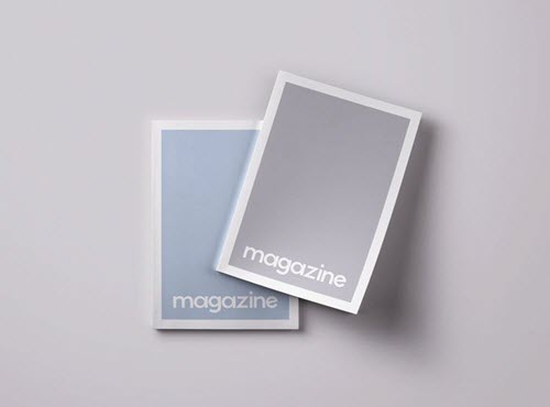 Download Magazine Mockup Shadow Brand Magazine Mockups Psd Mockup All Free PSD Mockup Templates
